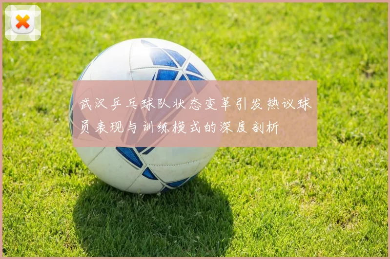 武汉乒乓球队状态变革引发热议球员表现与训练模式的深度剖析